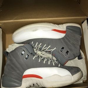 Cool grey Jordan 12s
